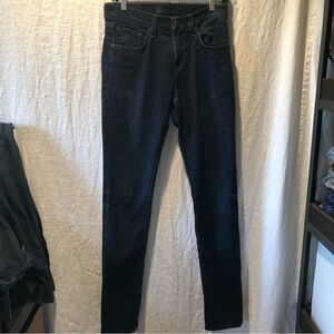 J Brand Mens Tyler slim fit indigo blue dark wash denim jeans long size 29